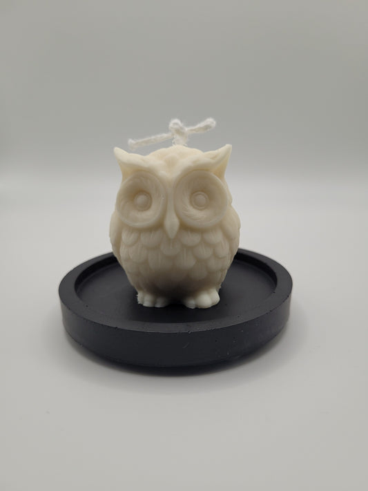 Owl Candle